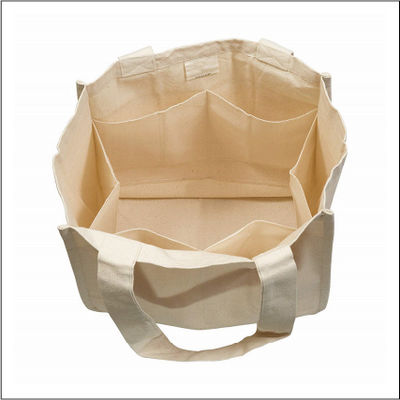 Reusable Tote Mesh Bag w/6 Internal Sleeves.